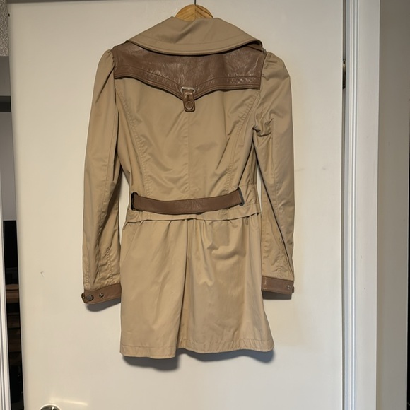 Rudsak Trench Coat with Leather Details - Picture 5 of 7